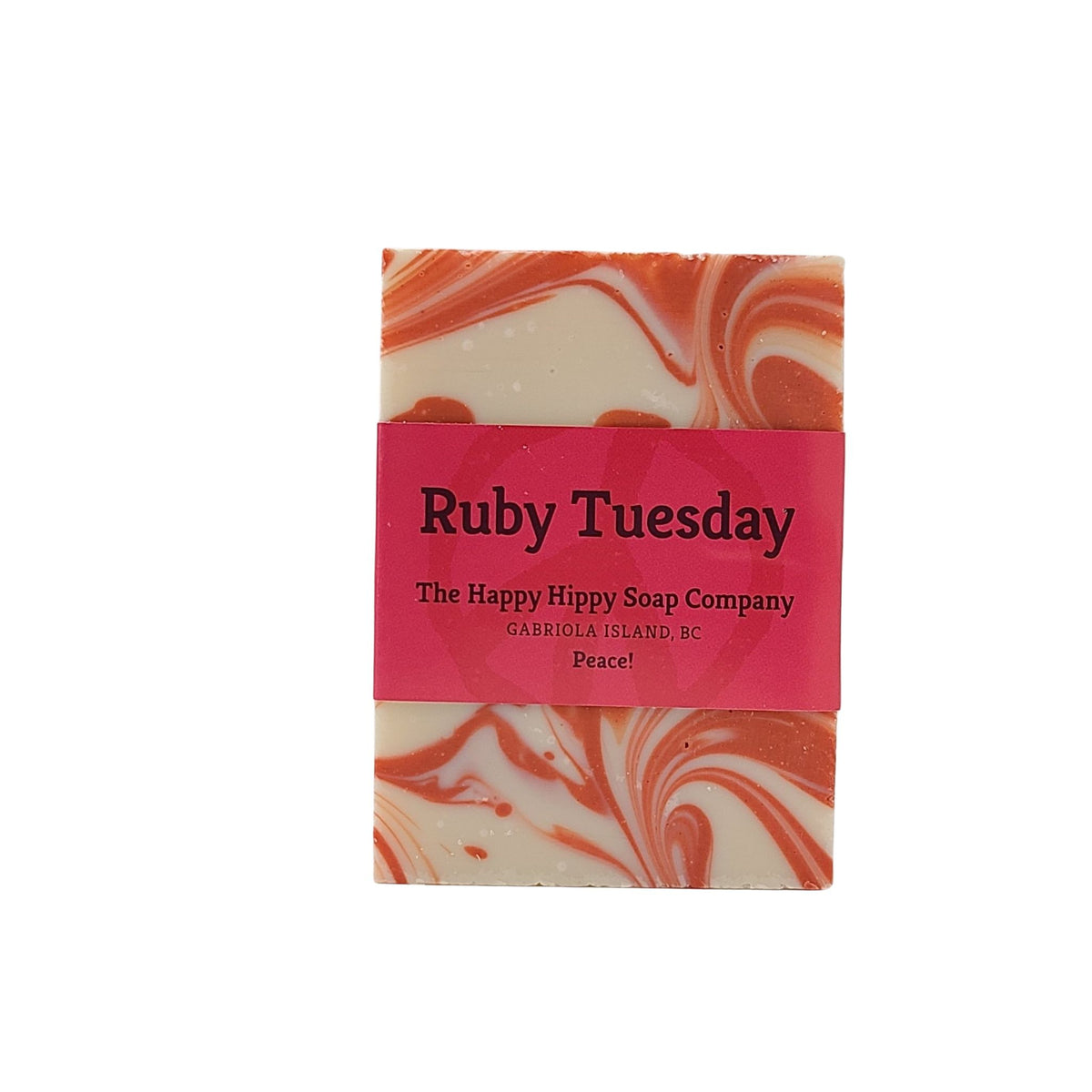 Ruby Tuesday grapefruit and ginger soap bar