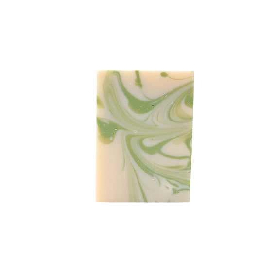 Tea Tree Hugger soap in The Happy Hippy Soap Company packaging