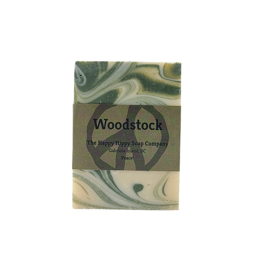 Woodstock cedarwood and pine soap bar